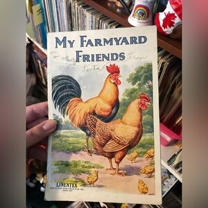 1921 My Farmyard F R I E N D S book